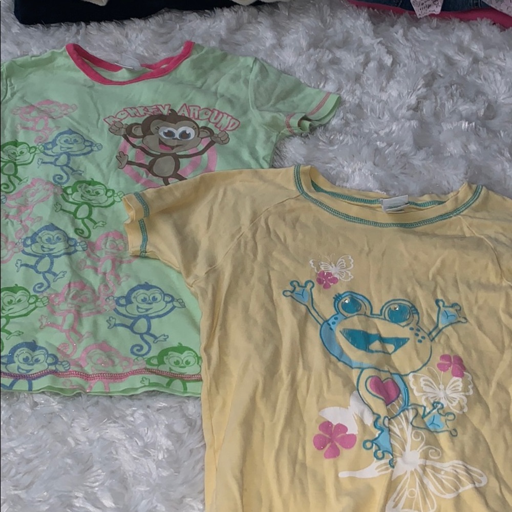 Two kids pajama shirt